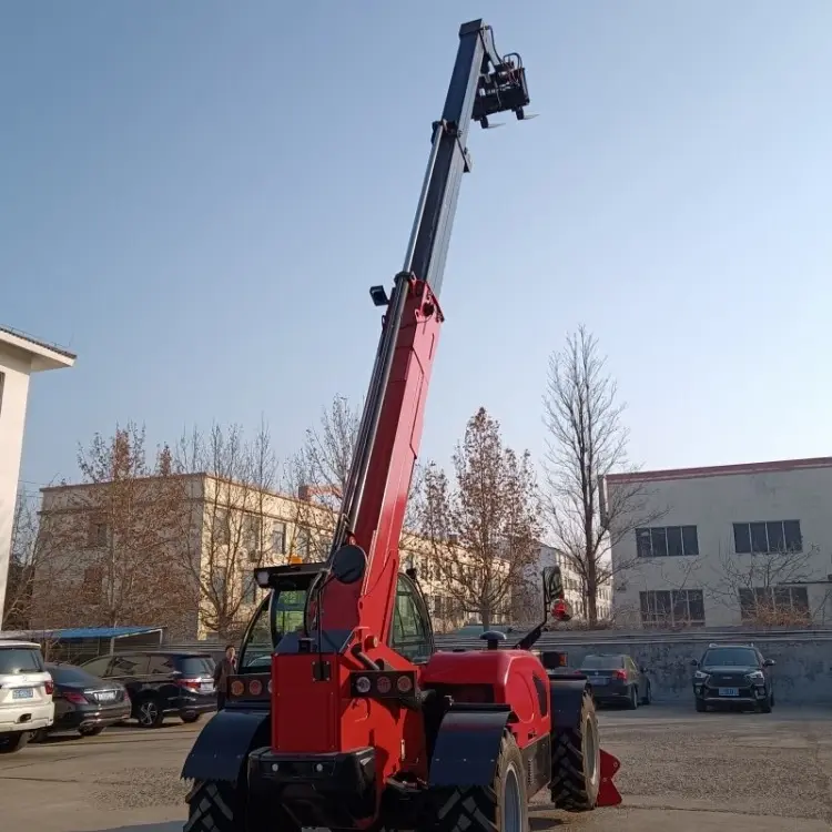 Carrello elevatore telescopico a braccio lungo